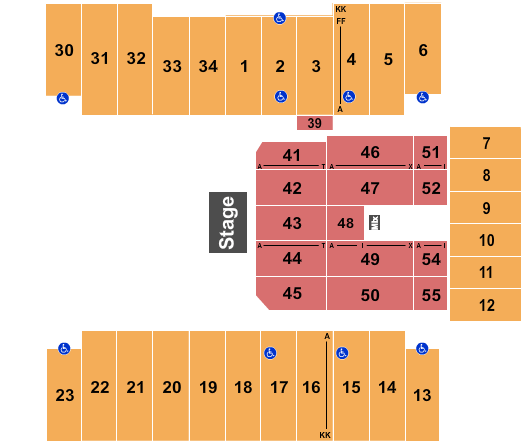 Fargodome Trans-Siberian Orchestra Seating Chart